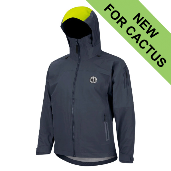 Mustang Mens Taku Waterproof Jacket - Admiral Grey - Sizes M to XL