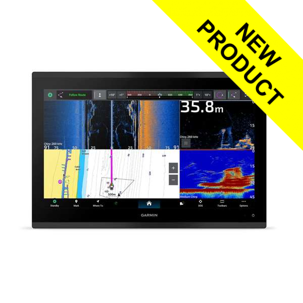 Garmin GPSMAP 9017xsv 17 Inch Touch Screen Multi Function Display With Sounder