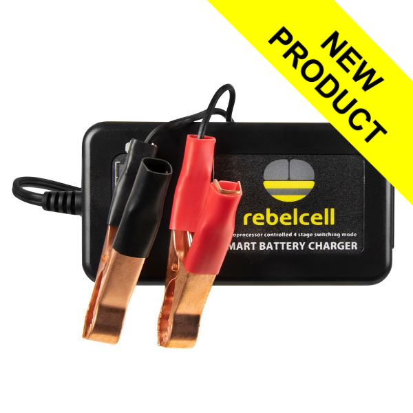 Rebelcell 12.6V4A Lithium-Ion Battery Charger - 12V / 4A