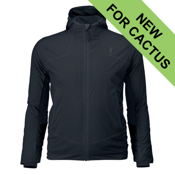 Mustang Mens Torrens Hooded Thermal Jacket - Black - Sizes M to XL