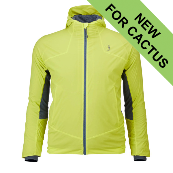 Mustang Mens Torrens Hooded Thermal Jacket - Mahi Yellow - Large