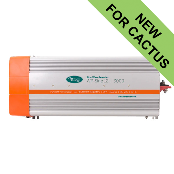 Whisper Power Sine Inverter - 12V/3000W - UK Socket