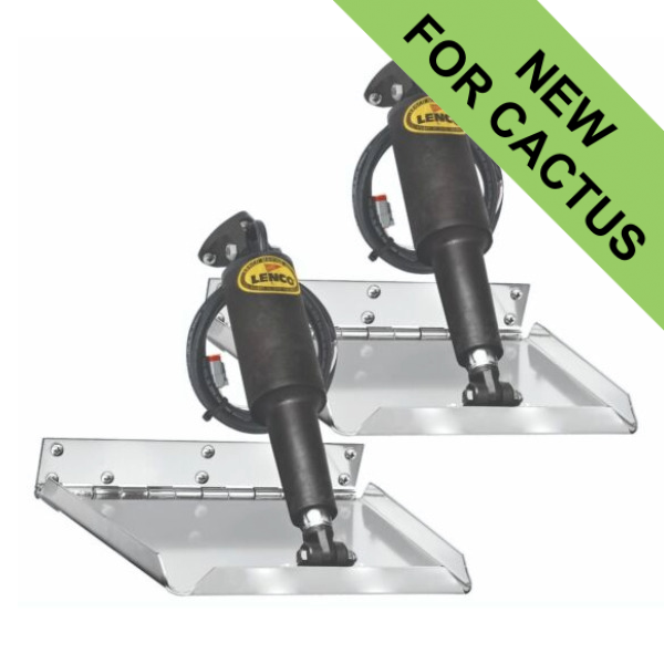 Lenco Performance Trim Tab Kit - No Switch - 16in x 12in / 40.64 x 30.48cm