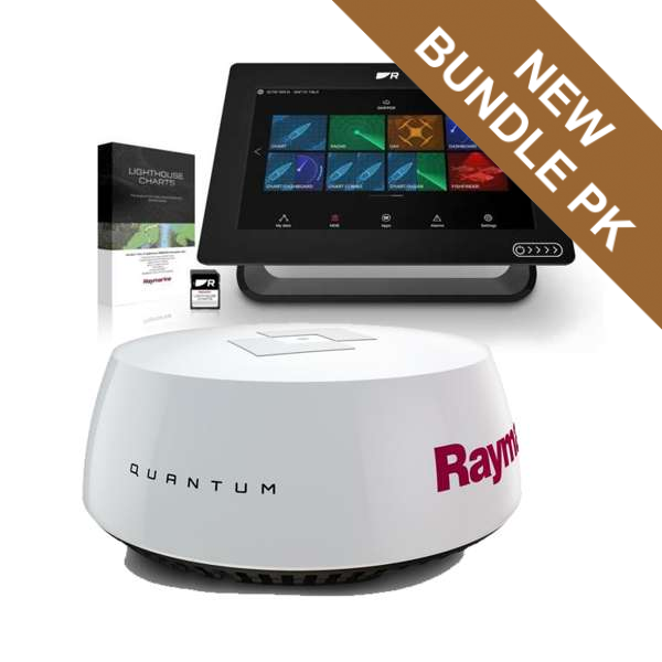 Raymarine Axiom+ 9 With UK Charts and Q24C Radar Bundle