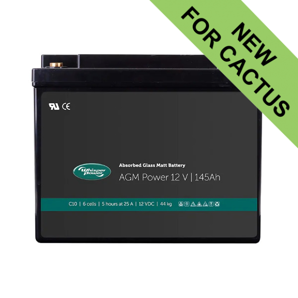 Whisper Power AGM Battery - 12V / 145Ah