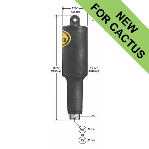 Lenco 101 XDS Trim Tab Actuator - 2-1/4in / 5.715cm Stroke - 5/16in Mount - 12V