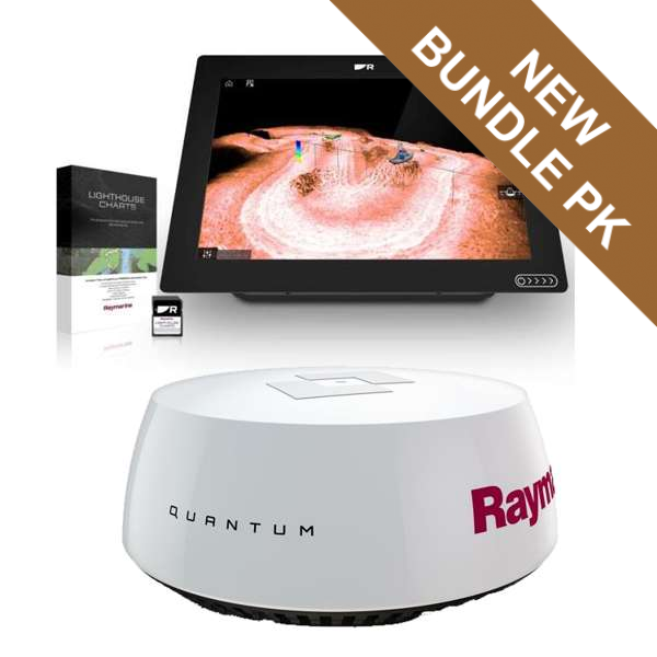 Raymarine Axiom+ 12 RV With UK Charts and Q24C Radar Bundle