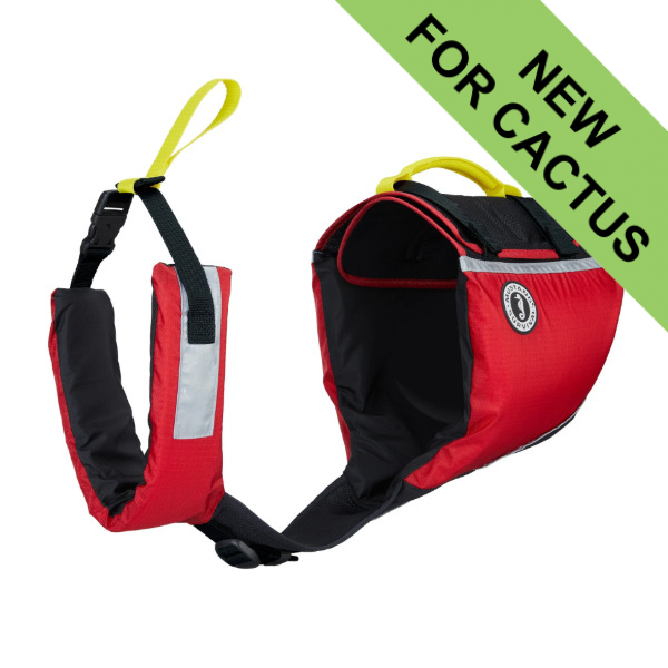 Mustang UnderDog Foam Flotation - Red-Black - Sizes M to L