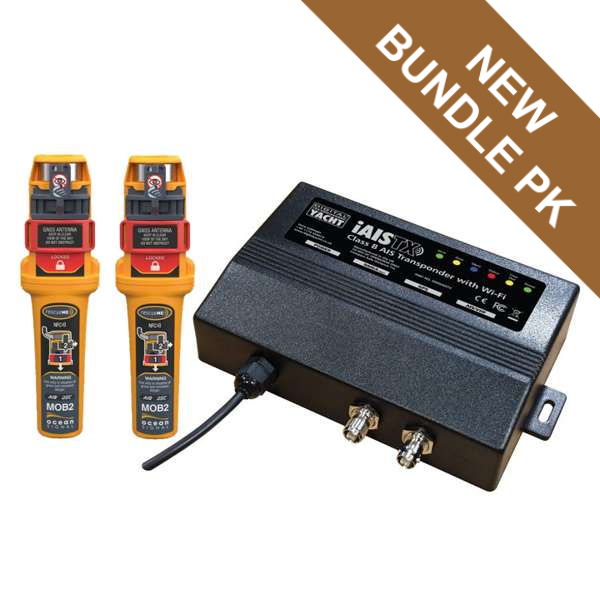 Digital Yacht iAISTXPL+ Class B+ Wireless And NMEA 2000 Transponder + 2 x MOB2 Bundle Pack