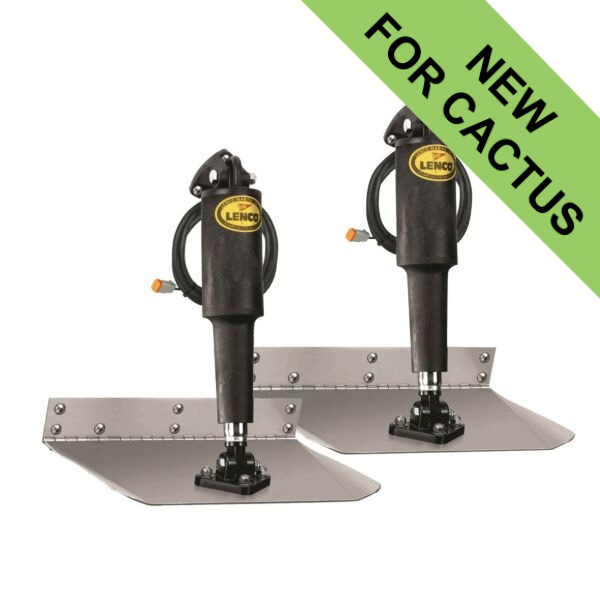 Lenco Trim Tab Kit - No Switch  - 9in x 9in / 22.86 x 22.86cm