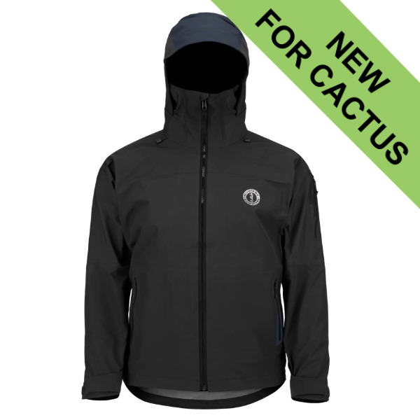 Mustang Mens Taku Waterproof Jacket - Black - X-Large