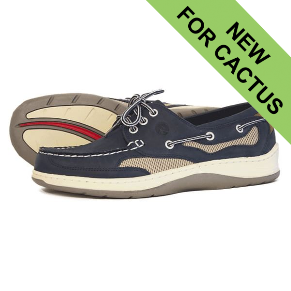 Apache Moose Ketch Deck Shoes - Navy - Size 43