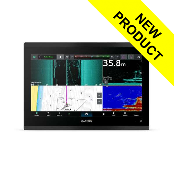 Garmin GPSMAP 9013xsv 13 Inch Touch Screen Multi Function Display With Sounder