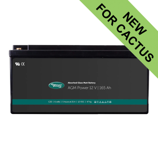 Whisper Power AGM Battery - 12V / 165Ah