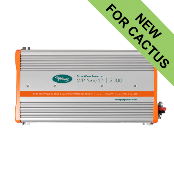 Whisper Power Sine Inverter - 12V/2000W - UK Socket