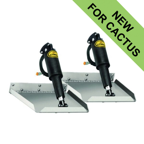 Lenco Edge Trim Tab Kit - No Switch - 18in x 12in / 45.72 x 30.48cm