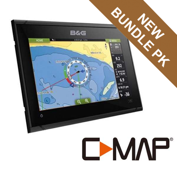 B&G Vulcan 9 FS Chartplotter With C-Map UK & Ireland Chart Included