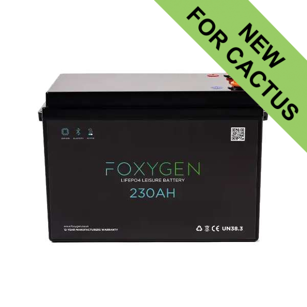 Foxygen 230Ah Lithium Battery with Bluetooth & Heating