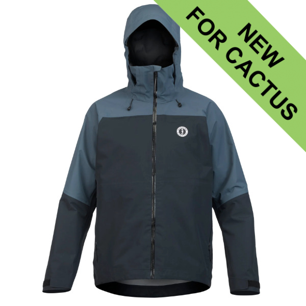 Mustang Mens Taku Essential Jacket - Black / Admiral Grey - Large