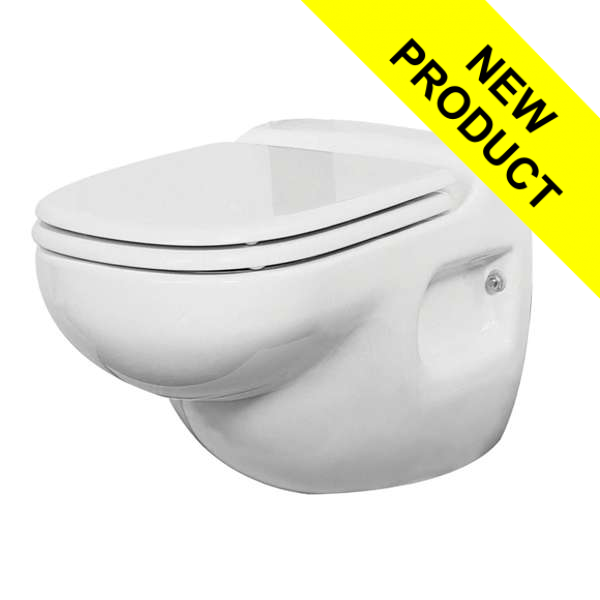 Vetus HATO24C Wall Mounted Toilet 24 VDC