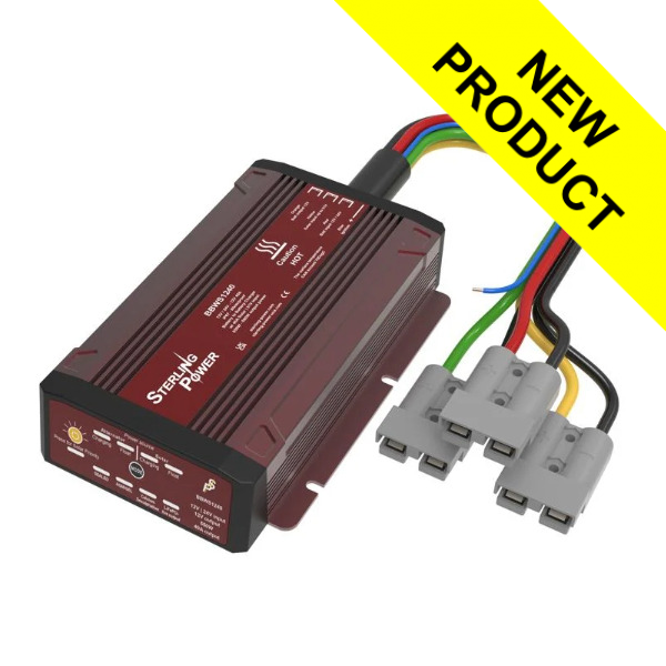 Sterling BBWS1240 Trident Waterproof Battery Charger - IP68  - 12/24V - 12V - 40A