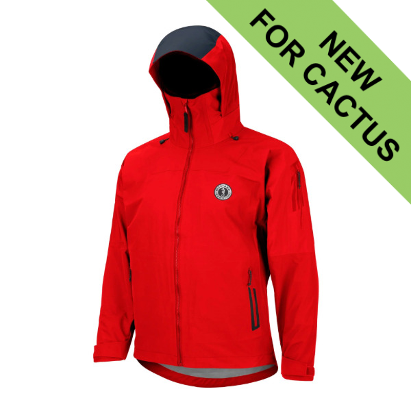 Mustang Mens Taku Waterproof Jacket - Red - Medium
