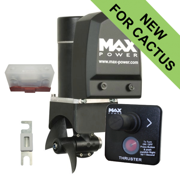 MaxPower CT25 Electric Bow Thruster Basic Bundle Pack - 12V - 28kgf - 110mm