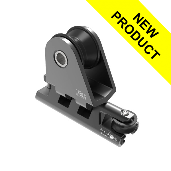 Barton 32mm Heavy Duty Towable Genoa Car 2:1 Purchase - Black