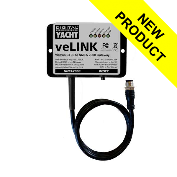 Digital Yacht veLink – Victron BT to NMEA2000 Digital Yacht veLink – Victron BT to NMEA2000