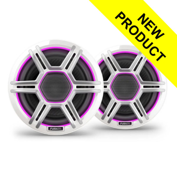 Fusion AP-FL65SPW Apollo LED Marine Speakers - 6.5inch / 300W - Sports White - Pair Fusion AP-FL65SPW Apollo LED Marine Speakers - 6.5inch / 300W - Sports White - Pair