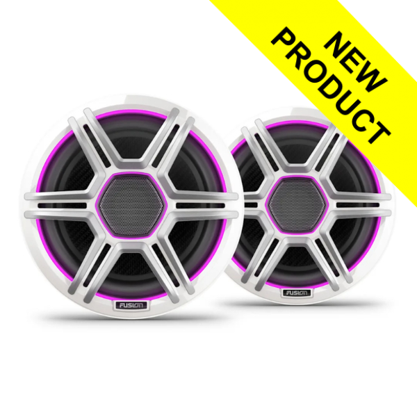 Fusion AP-FL77SPW Apollo LED Marine Speakers - 7.7inch / 400W - Sports White - Pair Fusion AP-FL77SPW Apollo LED Marine Speakers - 7.7inch / 400W - Sports White - Pair