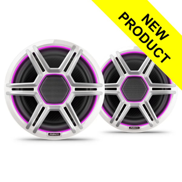Fusion AP-FL88SPW Apollo LED Marine Speakers - 8.8inch / 520W - Sports White - Pair Fusion AP-FL88SPW Apollo LED Marine Speakers - 8.8inch / 520W - Sports White - Pair