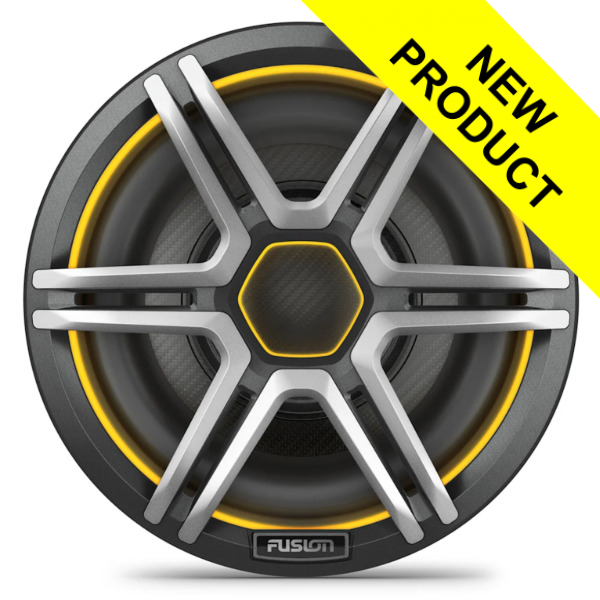 Fusion AP-SL10SPG Apollo LED Marine Subwoofer - 10inch / 600W - Sports Grey Fusion AP-SL10SPG Apollo LED Marine Subwoofer - 10inch / 600W - Sports Grey