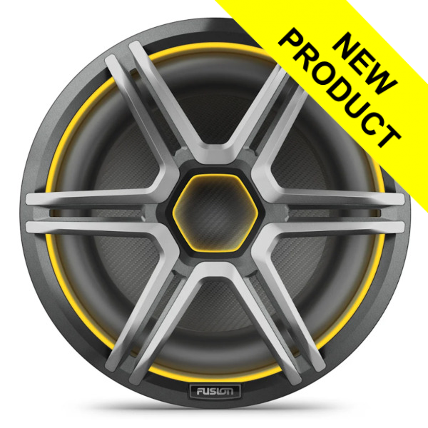 Fusion AP-SL12SPG Apollo LED Marine Subwoofer - 12inch / 1400W - Sports Grey Fusion AP-SL12SPG Apollo LED Marine Subwoofer - 12inch / 1400W - Sports Grey
