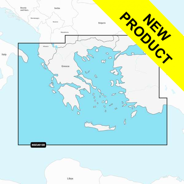 Garmin Navionics+ NSEU015R Aegean Sea  Sea of Marmara
