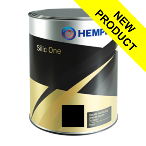 Hempel Silic One Biocide Free Antifouling Paint - Black - 2.5l Hempel Silic One Biocide Free Antifouling Paint - Black - 2.5l