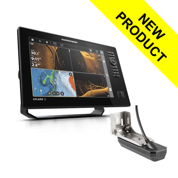 Humminbird Xplore 12 Inch Display With Transducer Humminbird Xplore 12 Inch Display With Transducer