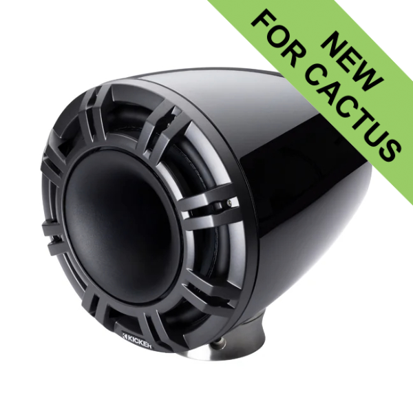 Kicker KA47KMFC9 Horn-Loaded Flat Mount Tower Speaker System c/w LED - 9 Inch / 230mm - Black Kicker KA47KMFC9 Horn-Loaded Flat Mount Tower Speaker System c/w LED - 9 Inch / 230mm - Black