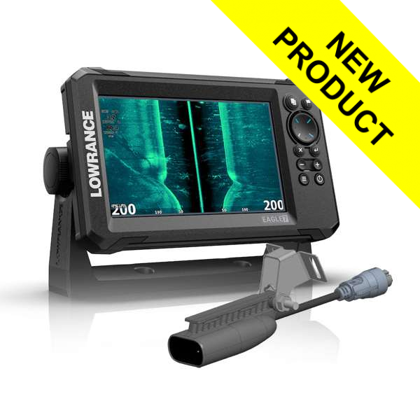 Lowrance Eagle 7 Plotter / Sounder With Splitshot Transducer Lowrance Eagle 7 Plotter / Sounder With Splitshot Transducer