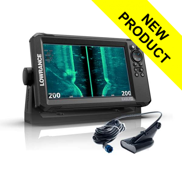 Lowrance Eagle 9 Plotter / Sounder With 50/200 HDI Transducer Lowrance Eagle 9 Plotter / Sounder With 50/200 HDI Transducer