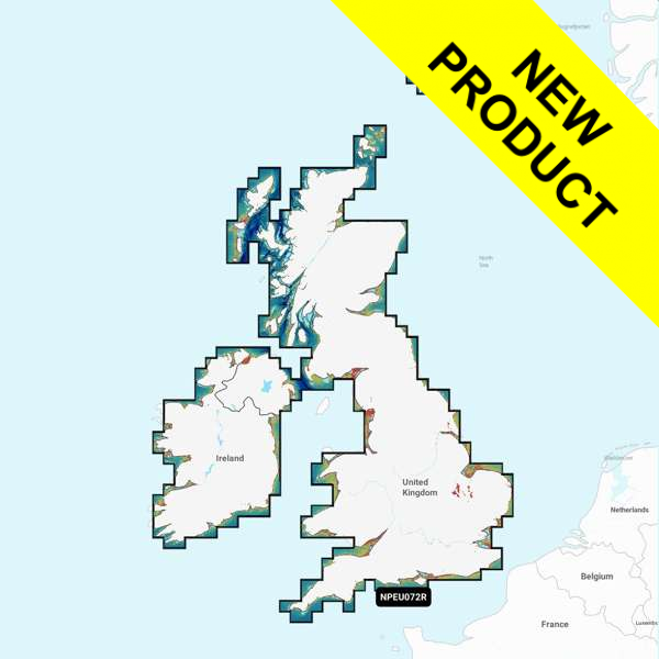 Navionics Platinum Plus Regular - U.K. & Ireland Lakes & Rivers - EU072R - SD Card