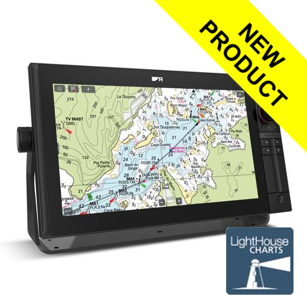 Raymarine Axiom2 Pro 16 S HybridTouch 16 Inch Display With Chirp (No Transducer) With Mediterranean LightHouse Chart