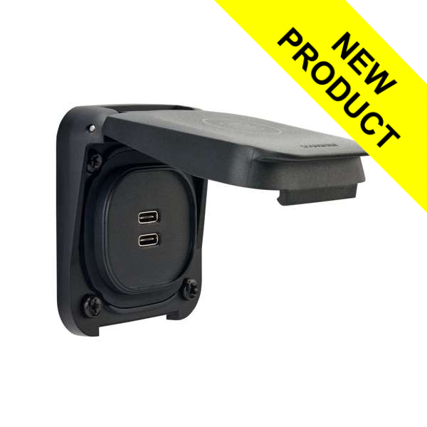Scanstrut Ventura Series SC-V-USB-01 - Dual USB-C Socket Scanstrut Ventura Series SC-V-USB-01 - Dual USB-C Socket