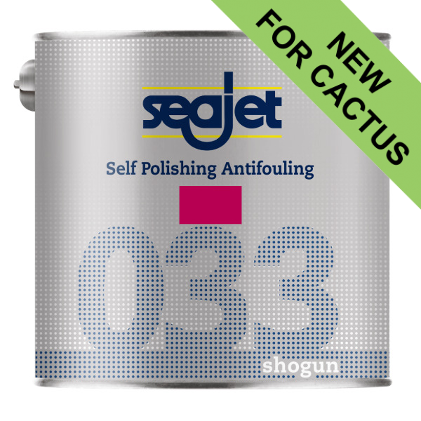 Seajet 033 Shogun Antifouling Paint - Red - 2.5l Seajet 033 Shogun Antifouling Paint - Red - 2.5l