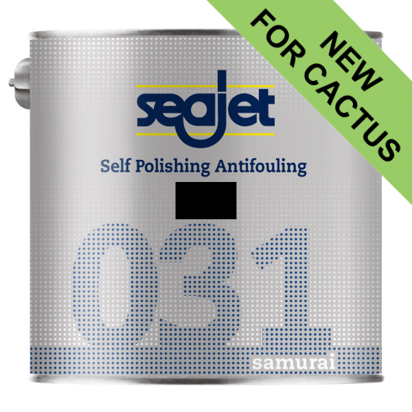 Seajet 031 Samurai Antifouling Paint - Black - 2.5l Seajet 031 Samurai Antifouling Paint - Black - 2.5l