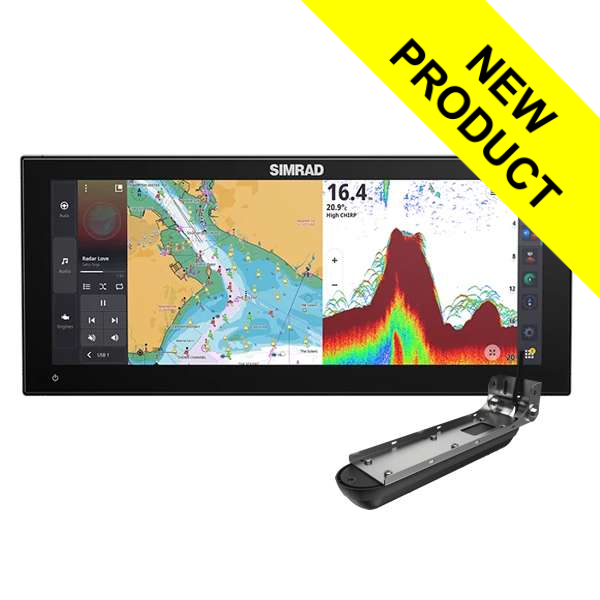 Simrad NSX 3015UW 15 Inch UltraWide Display With 3 in 1 Transducer Simrad NSX 3015UW 15 Inch UltraWide Display With 3 in 1 Transducer