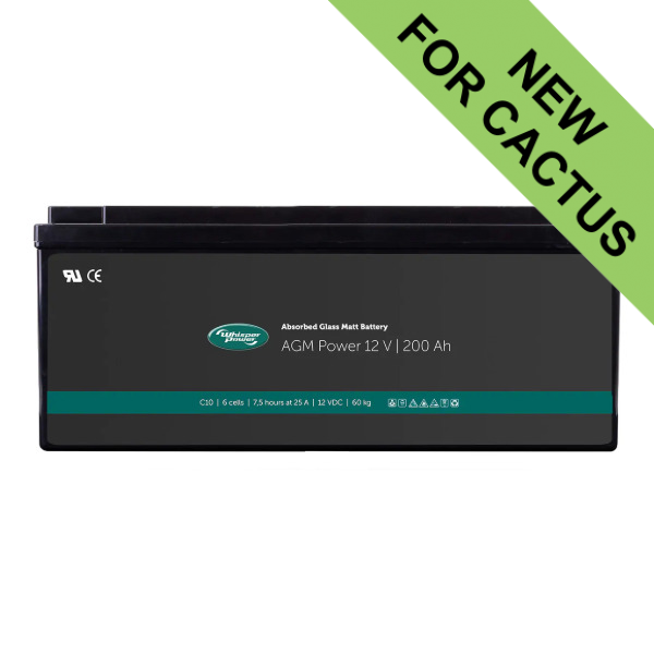 Whisper Power AGM Battery - 12V / 200Ah Whisper Power AGM Battery - 12V / 200Ah