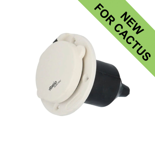 Whisper Power Shore Connect Polyamide Inlet - 16A Whisper Power Shore Connect Polyamide Inlet - 16A