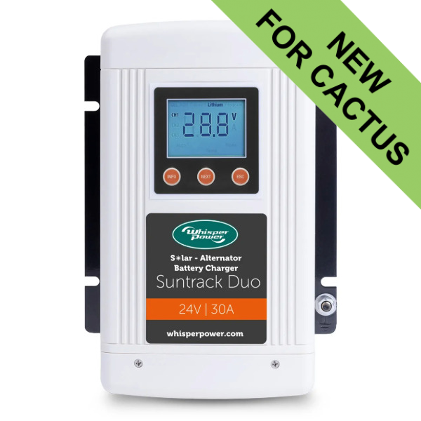 Whisper Power Suntrack Duo Solar Charge Controller - 24V/30A Whisper Power Suntrack Duo Solar Charge Controller - 24V/30A