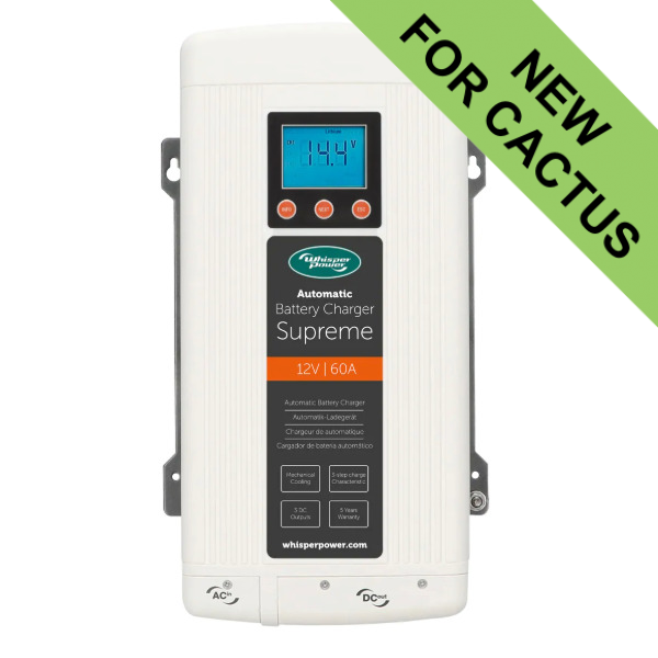 Whisper Power Supreme Battery Charger - 12V/60A Whisper Power Supreme Battery Charger - 12V/60A